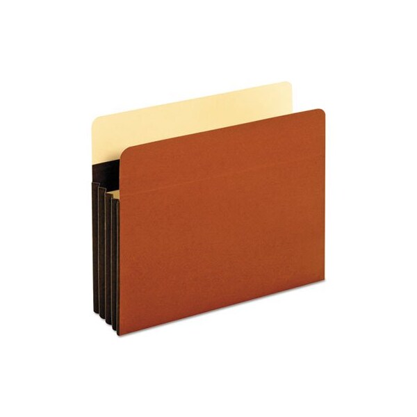 Tops Business Forms Pendaflex, HEAVY-DUTY FILE POCKETS, 3.5in EXPANSION, LETTER SIZE, REDROPE, 10PK C1525EHD - main